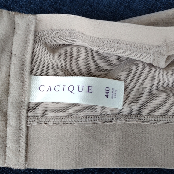 NWT Cacique Balconette Bra Size 44D Underwire - Picture 5 of 7